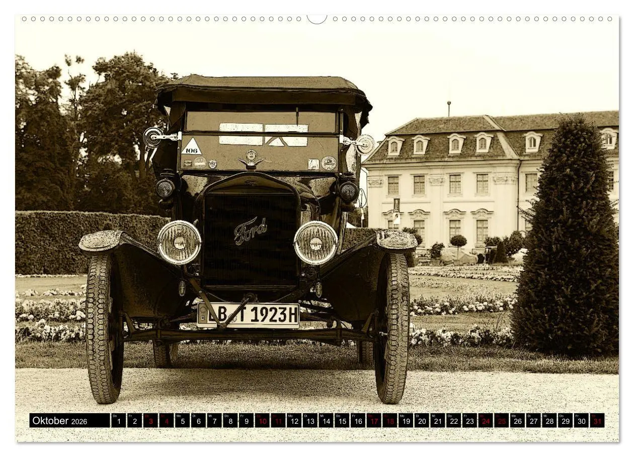 Bild: 9783457657911 | Klassische Automobile (hochwertiger Premium Wandkalender 2026 DIN...
