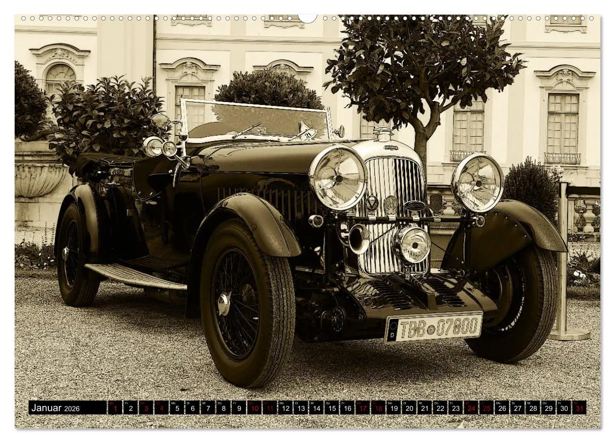 Bild: 9783457657911 | Klassische Automobile (hochwertiger Premium Wandkalender 2026 DIN...