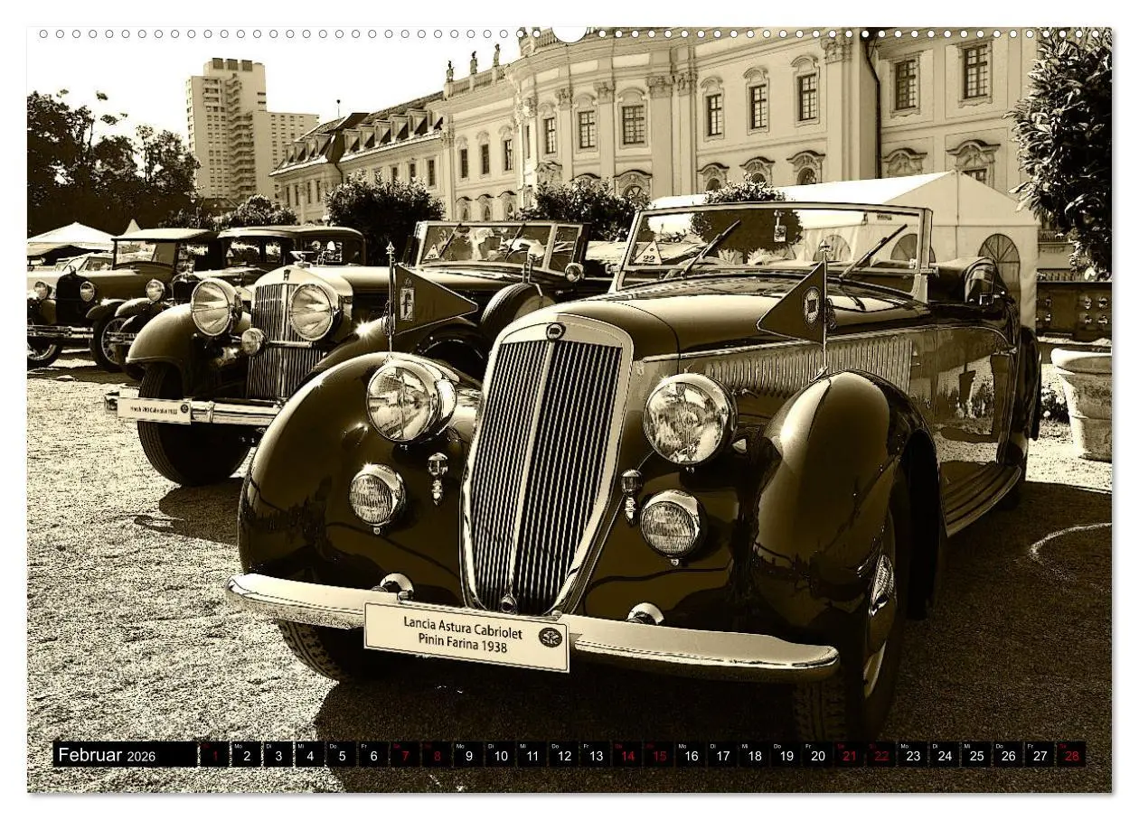 Bild: 9783457657911 | Klassische Automobile (hochwertiger Premium Wandkalender 2026 DIN...