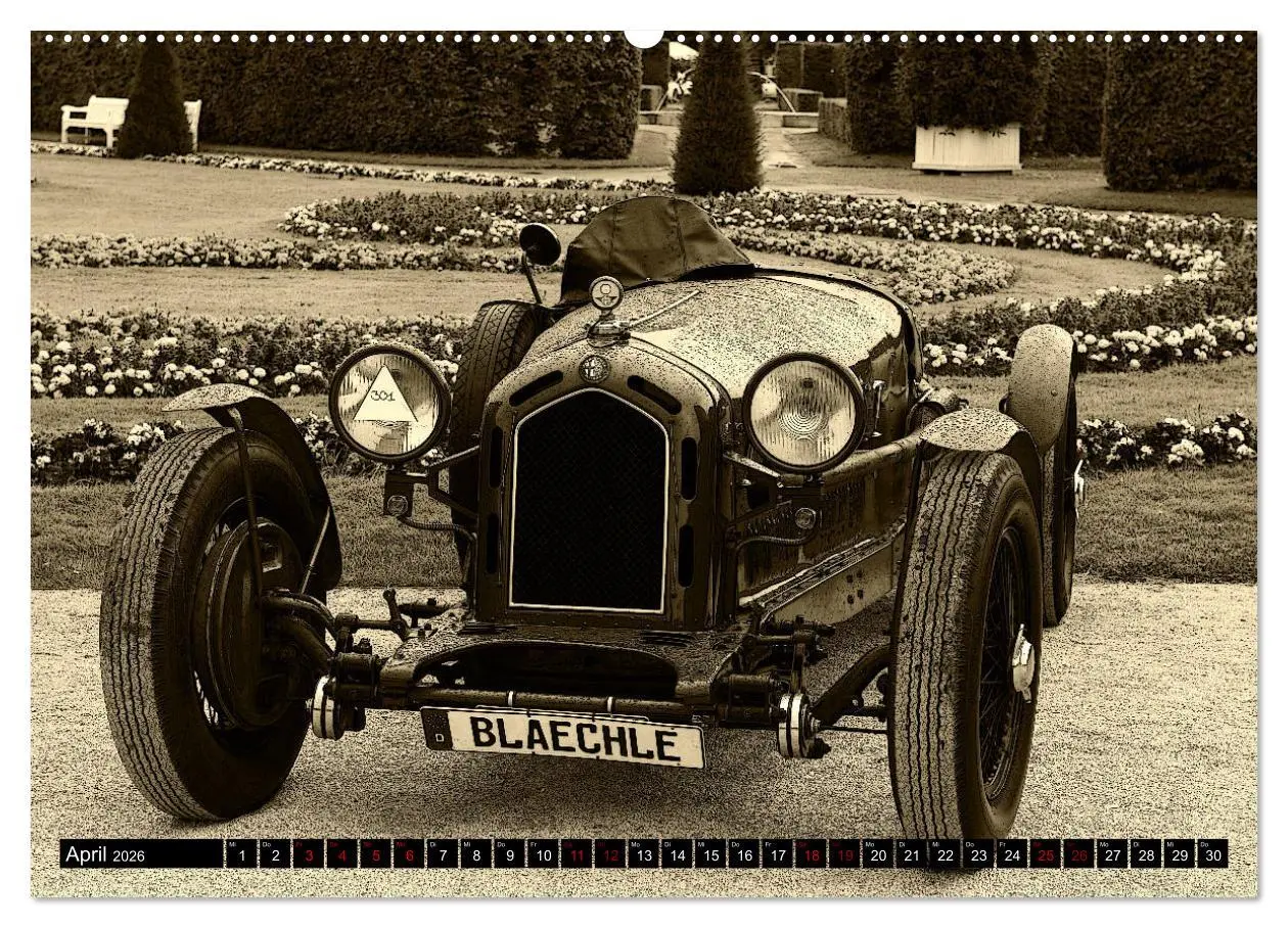 Bild: 9783457657911 | Klassische Automobile (hochwertiger Premium Wandkalender 2026 DIN...