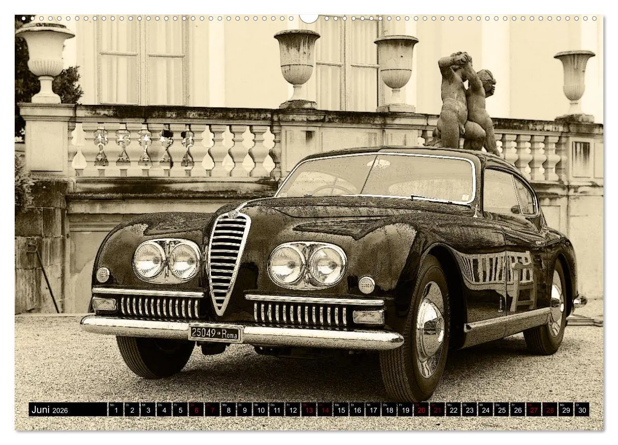 Bild: 9783457657911 | Klassische Automobile (hochwertiger Premium Wandkalender 2026 DIN...