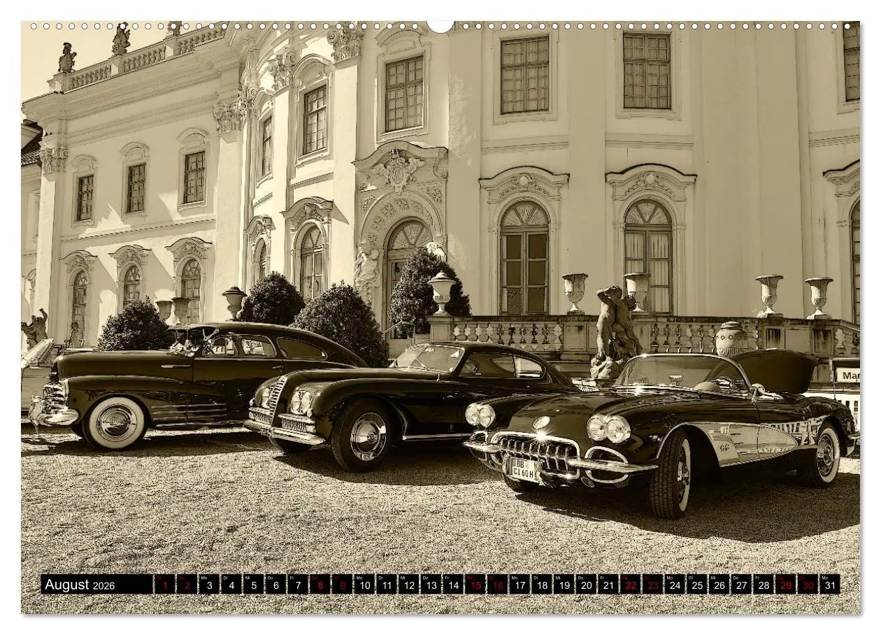 Bild: 9783457657911 | Klassische Automobile (hochwertiger Premium Wandkalender 2026 DIN...