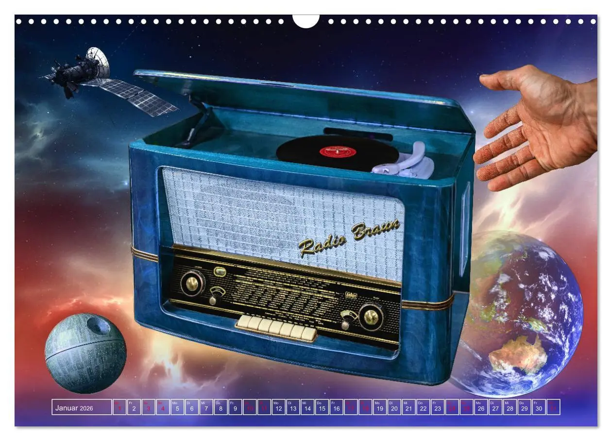 Bild: 9783457727911 | Lebensfreude Radio (Wandkalender 2026 DIN A3 quer), CALVENDO...