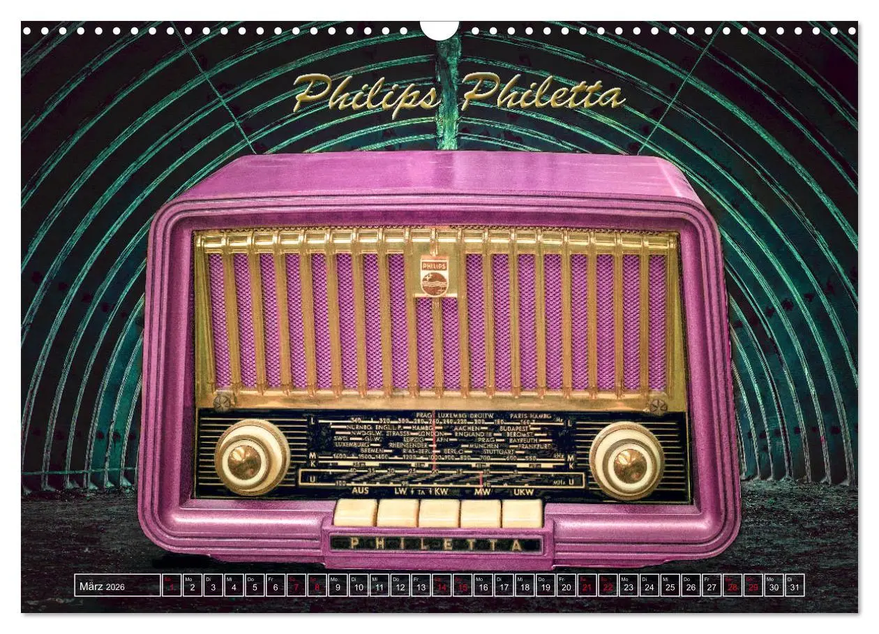 Bild: 9783457727911 | Lebensfreude Radio (Wandkalender 2026 DIN A3 quer), CALVENDO...