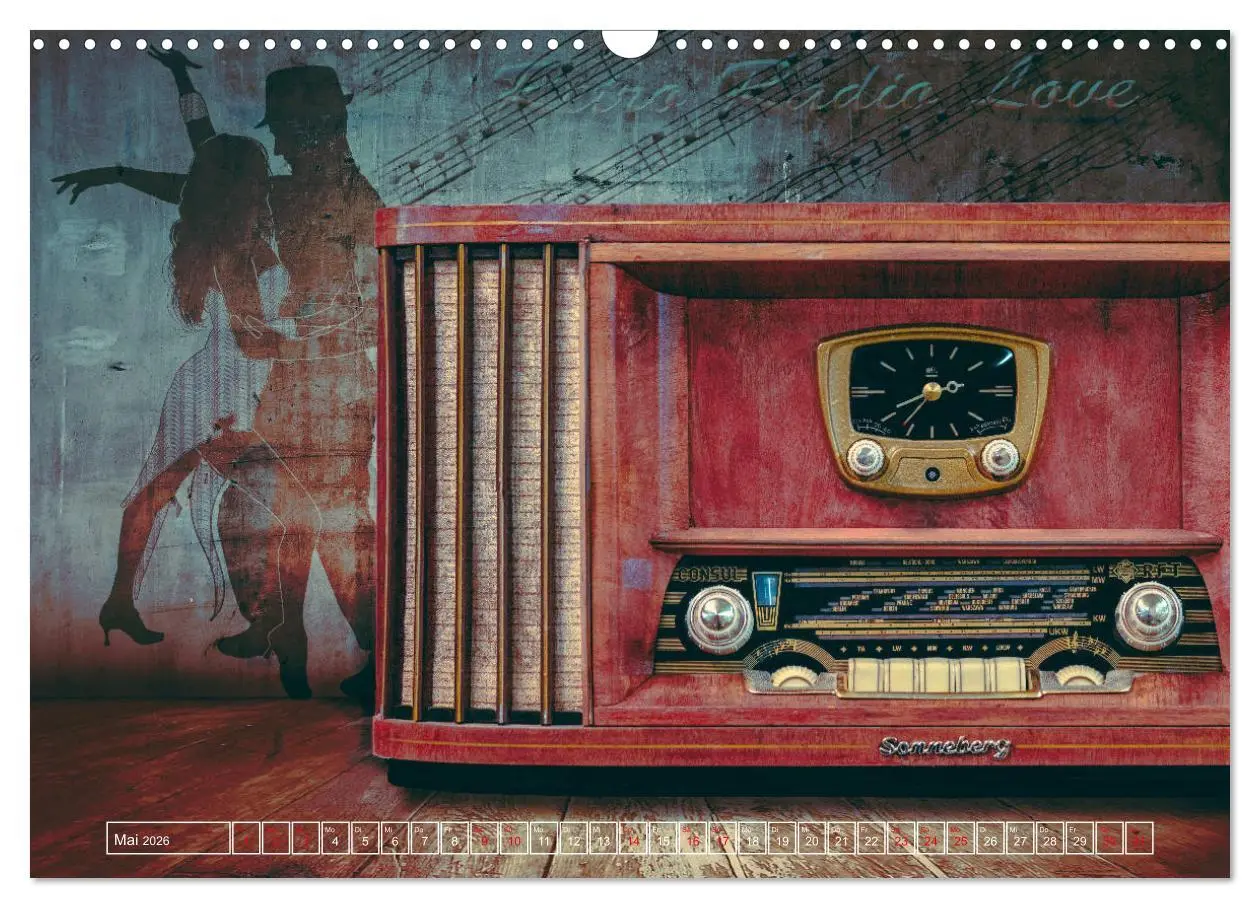 Bild: 9783457727911 | Lebensfreude Radio (Wandkalender 2026 DIN A3 quer), CALVENDO...