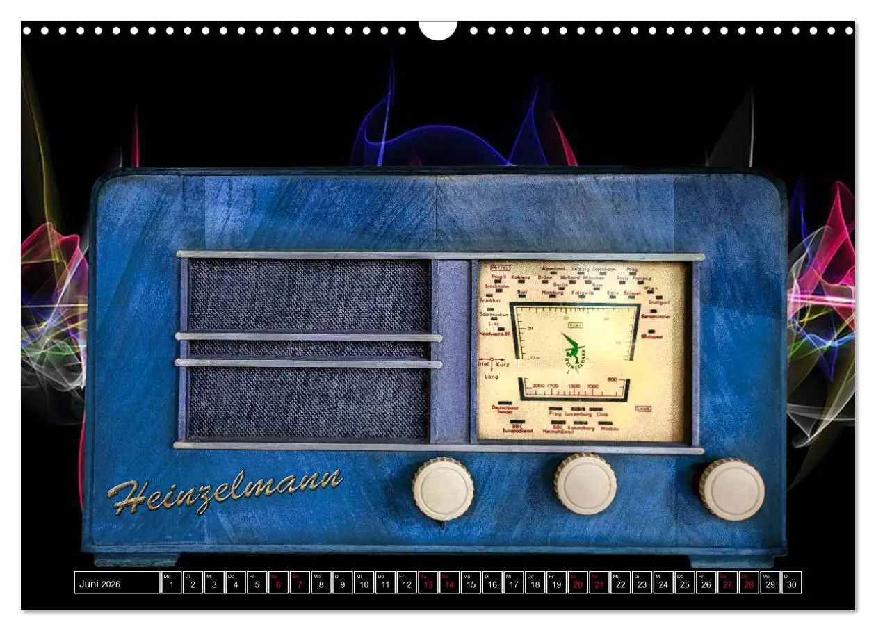 Bild: 9783457727911 | Lebensfreude Radio (Wandkalender 2026 DIN A3 quer), CALVENDO...