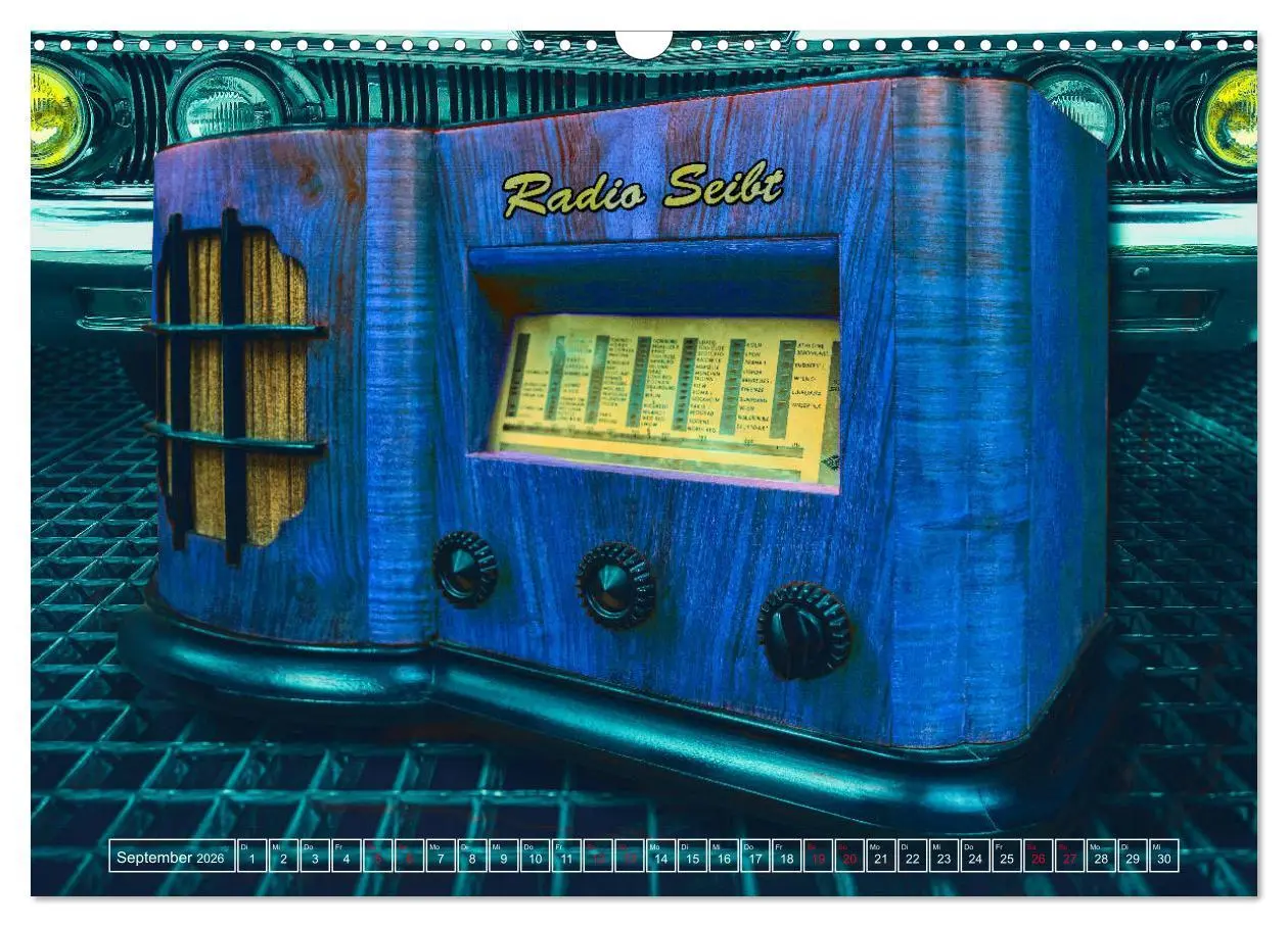 Bild: 9783457727911 | Lebensfreude Radio (Wandkalender 2026 DIN A3 quer), CALVENDO...
