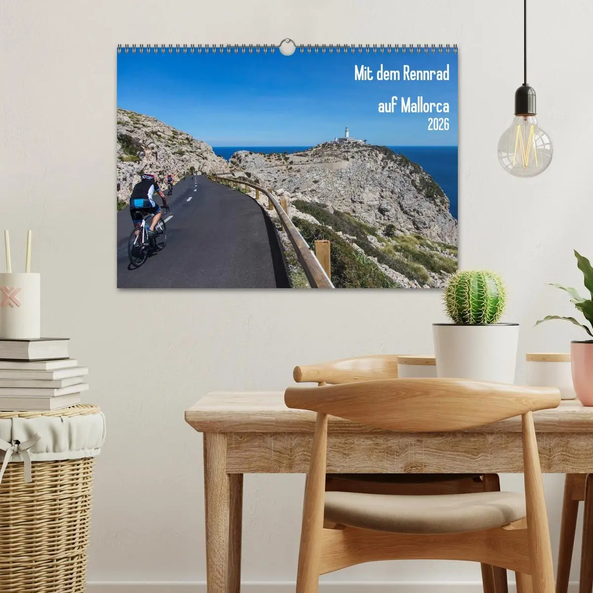 Bild: 9783516057911 | Mit dem Rennrad auf Mallorca (Wandkalender 2026 DIN A3 quer),...