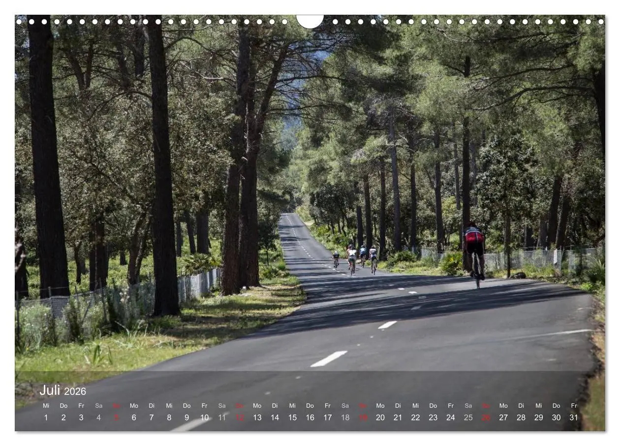 Bild: 9783516057911 | Mit dem Rennrad auf Mallorca (Wandkalender 2026 DIN A3 quer),...