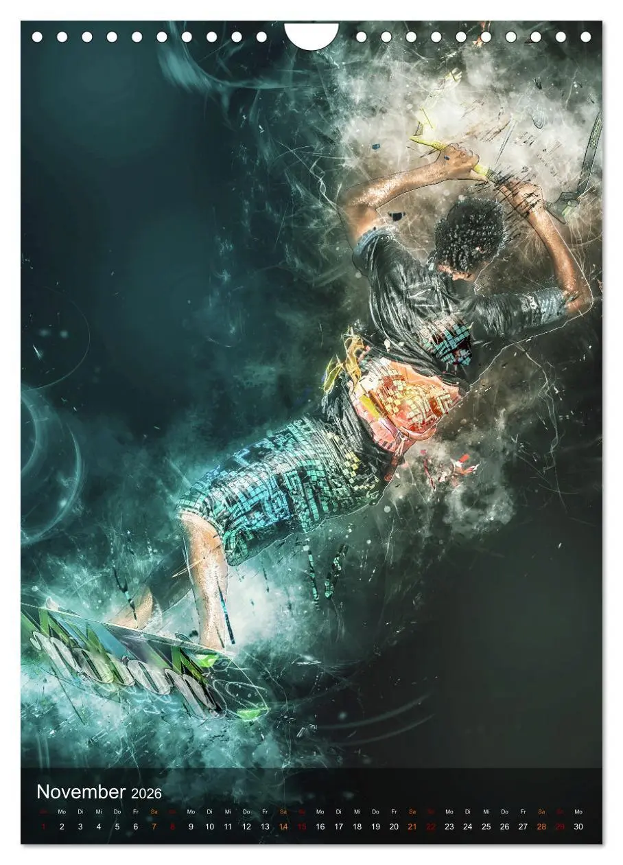 Bild: 9783516367911 | Kitesurfen - einfach cool (Wandkalender 2026 DIN A4 hoch), CALVENDO...
