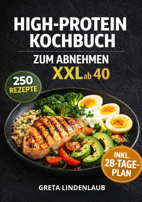 Cover: 9783565327911 | HIGH-PROTEIN KOCHBUCH ZUM ABNEHMEN XXL ab 40 | Greta Lindenlaub | Buch