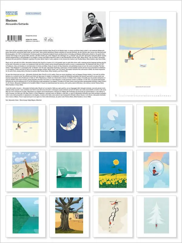 Bild: 9783731887911 | Illusions 2026 | Verlag Korsch | Kalender | Spiralbindung | 14 S.