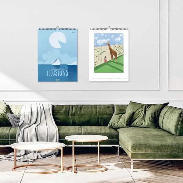 Bild: 9783731887911 | Illusions 2026 | Verlag Korsch | Kalender | Spiralbindung | 14 S.