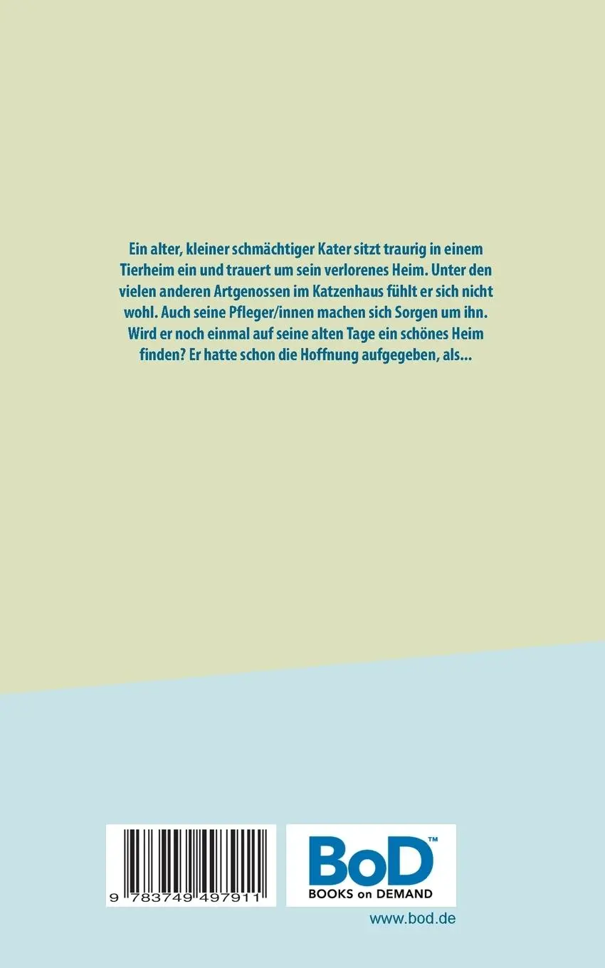 Rückseite: 9783749497911 | Moritz.... der kleine Filou | Fritz-Stefan Valtner | Taschenbuch
