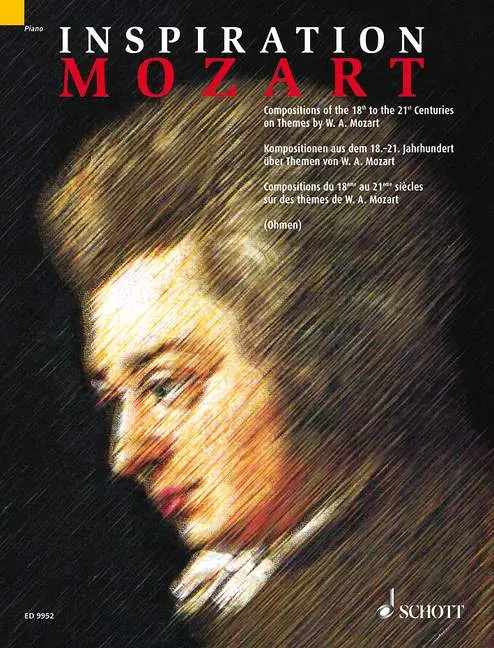 Cover: 9783795797911 | Inspiration Mozart | Notenblätter (ungebunden) | 188 S. | Deutsch