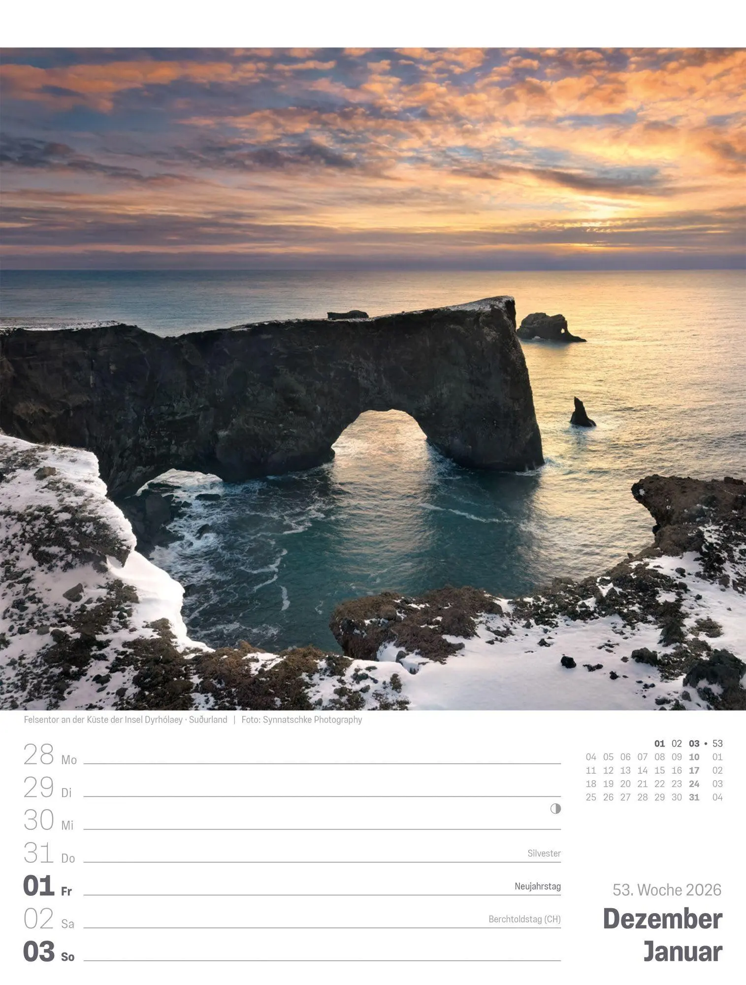 Bild: 9783838427911 | Island Wochenplaner Kalender 2027 Die Insel aus Feuer und Eis | GmbH