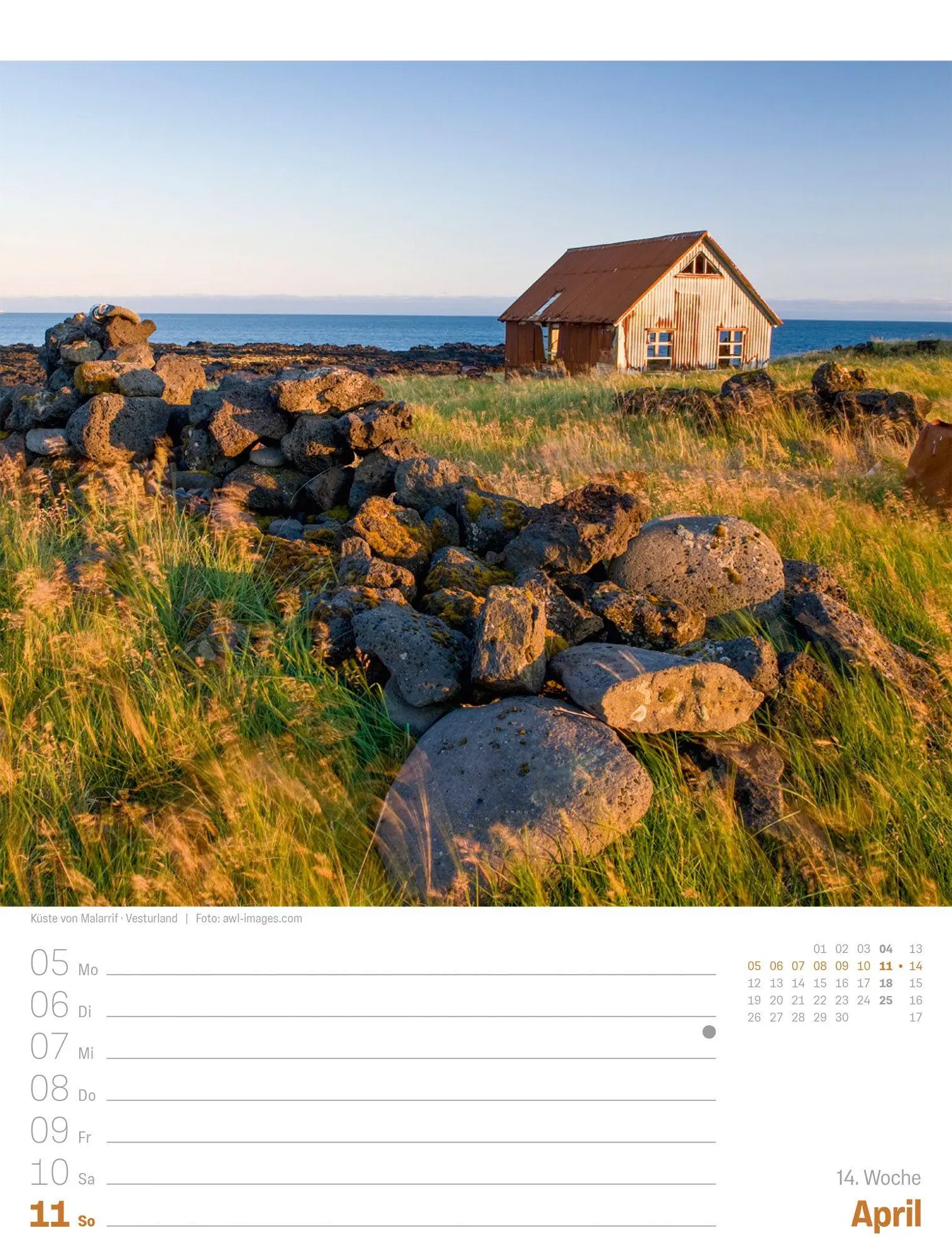 Bild: 9783838427911 | Island Wochenplaner Kalender 2027 Die Insel aus Feuer und Eis | GmbH
