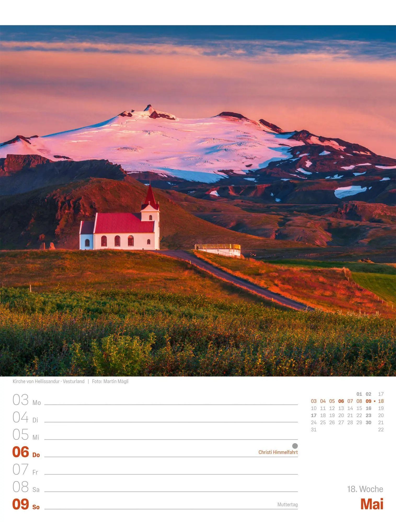 Bild: 9783838427911 | Island Wochenplaner Kalender 2027 Die Insel aus Feuer und Eis | GmbH