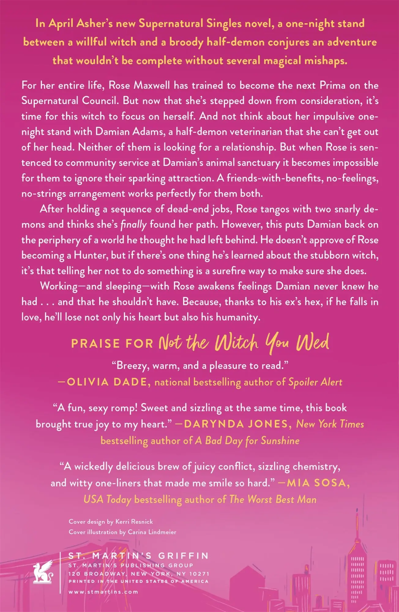 Rückseite: 9781250808011 | Not Your Ex's Hexes | April Asher | Taschenbuch | Englisch | 2023