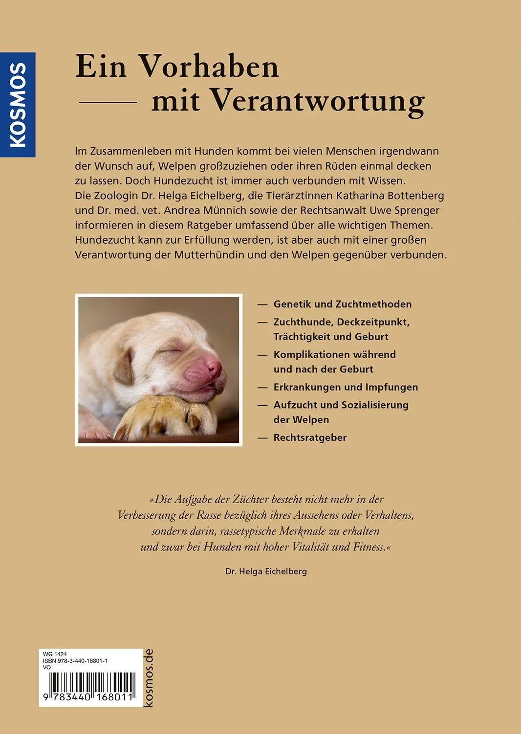 Bild: 9783440168011 | Hundezucht | Erfolgreich züchten auf Gesundheit, Leistung und Aussehen