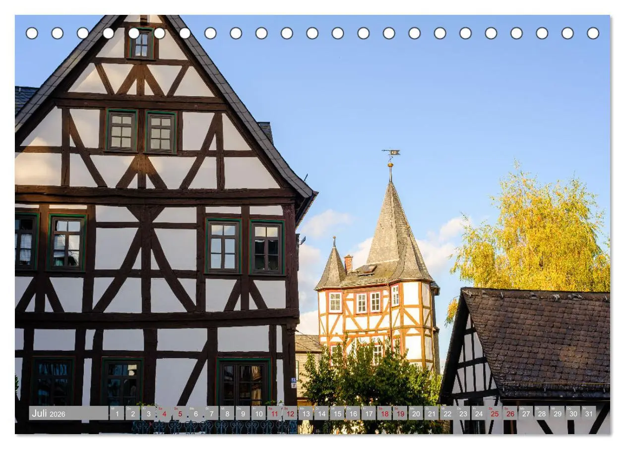 Bild: 9783457548011 | Ein Blick auf Braunfels (Tischkalender 2026 DIN A5 quer), CALVENDO...