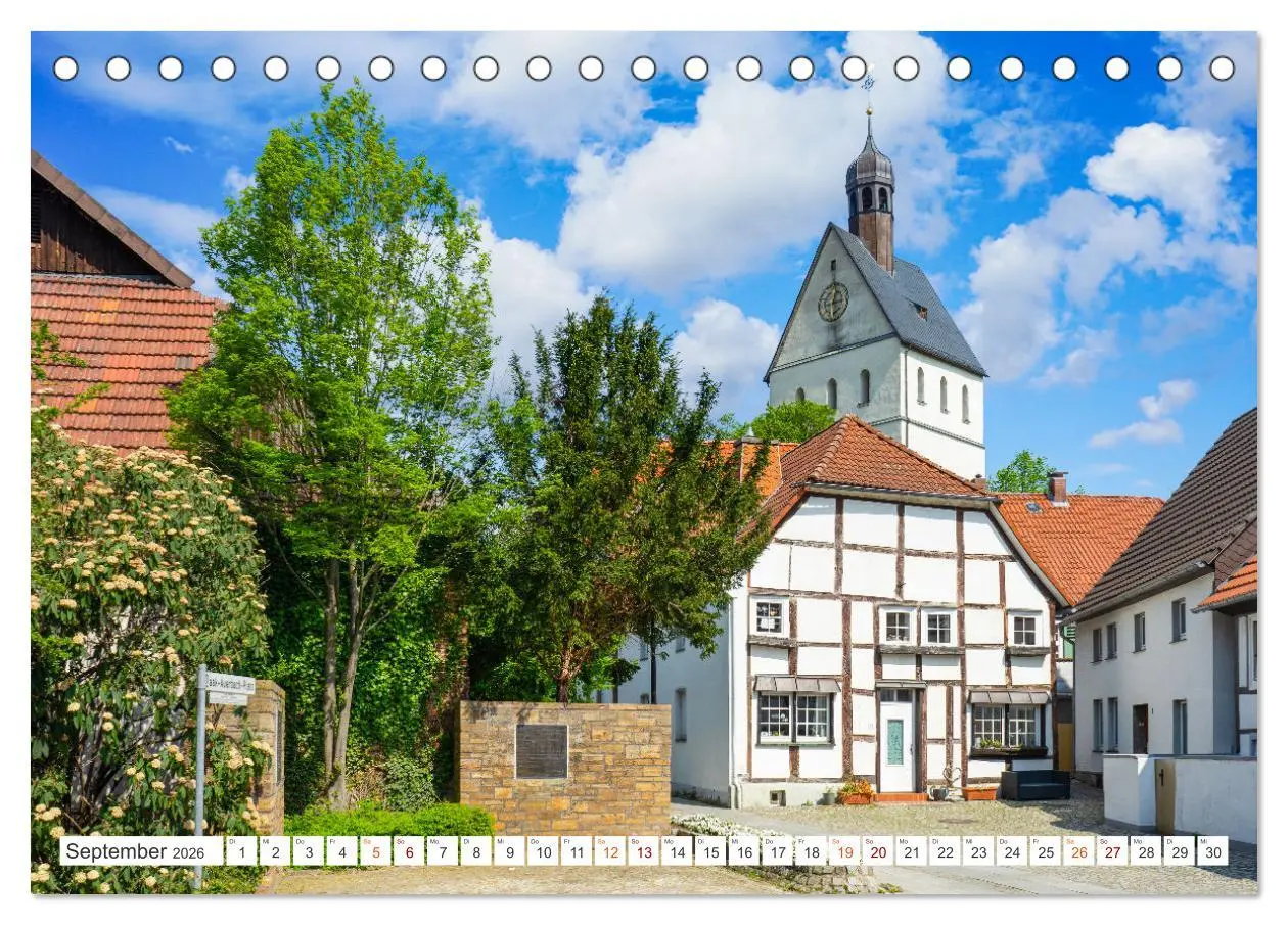 Bild: 9783457618011 | Salzkotten Impressionen (Tischkalender 2026 DIN A5 quer), CALVENDO...