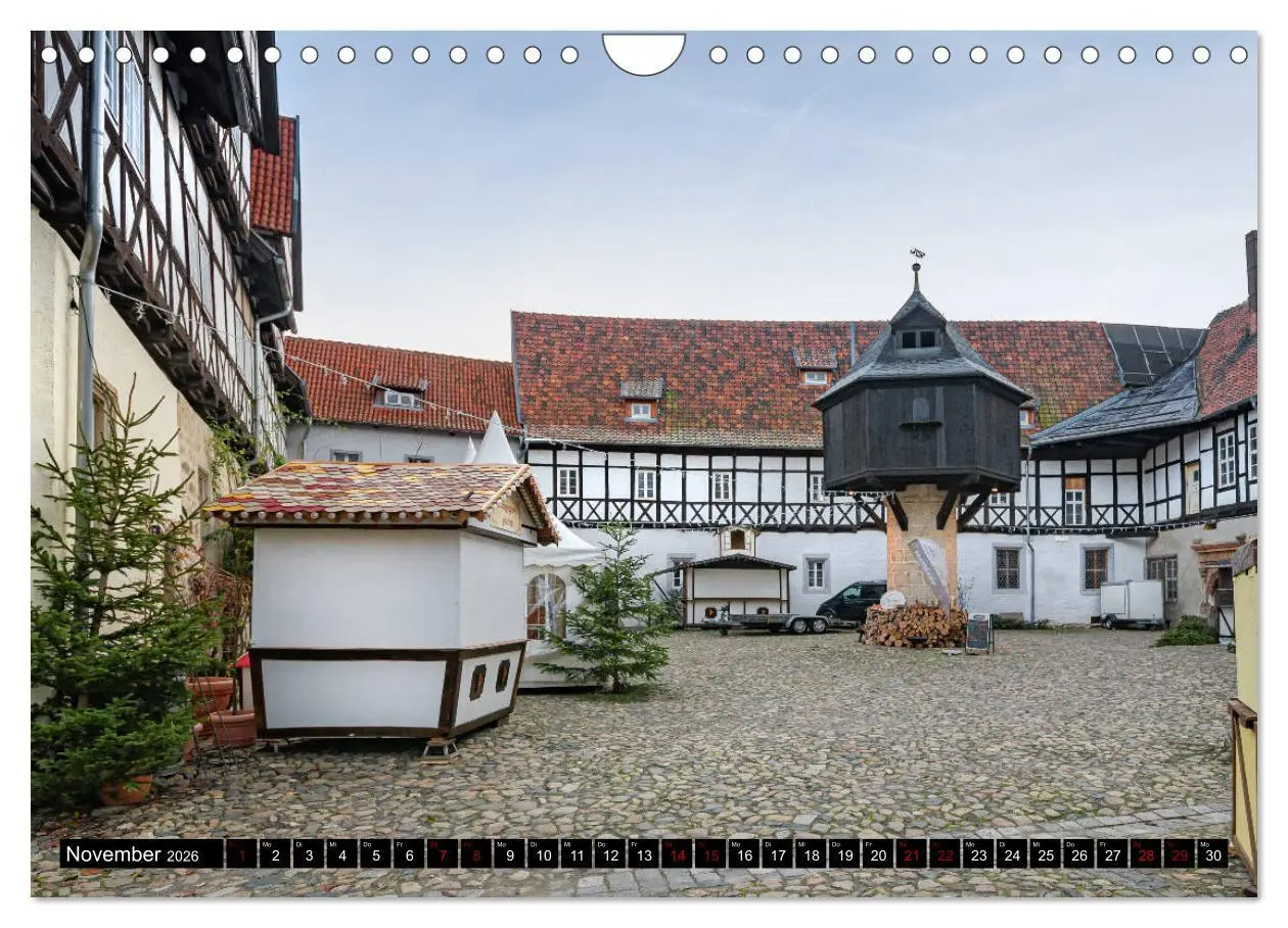 Bild: 9783457788011 | Fachwerkstadt Quedlinburg (Wandkalender 2026 DIN A4 quer), CALVENDO...