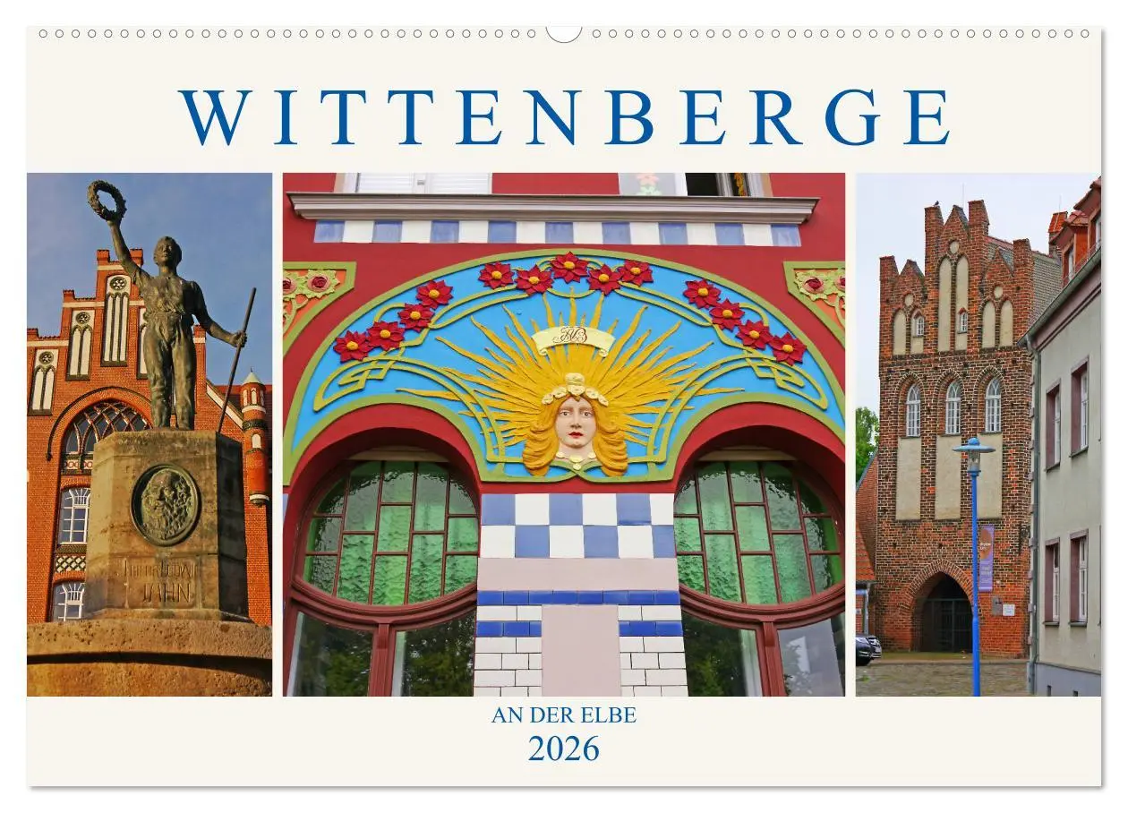 Cover: 9783457858011 | Wittenberge an der Elbe (Wandkalender 2026 DIN A2 quer), CALVENDO...