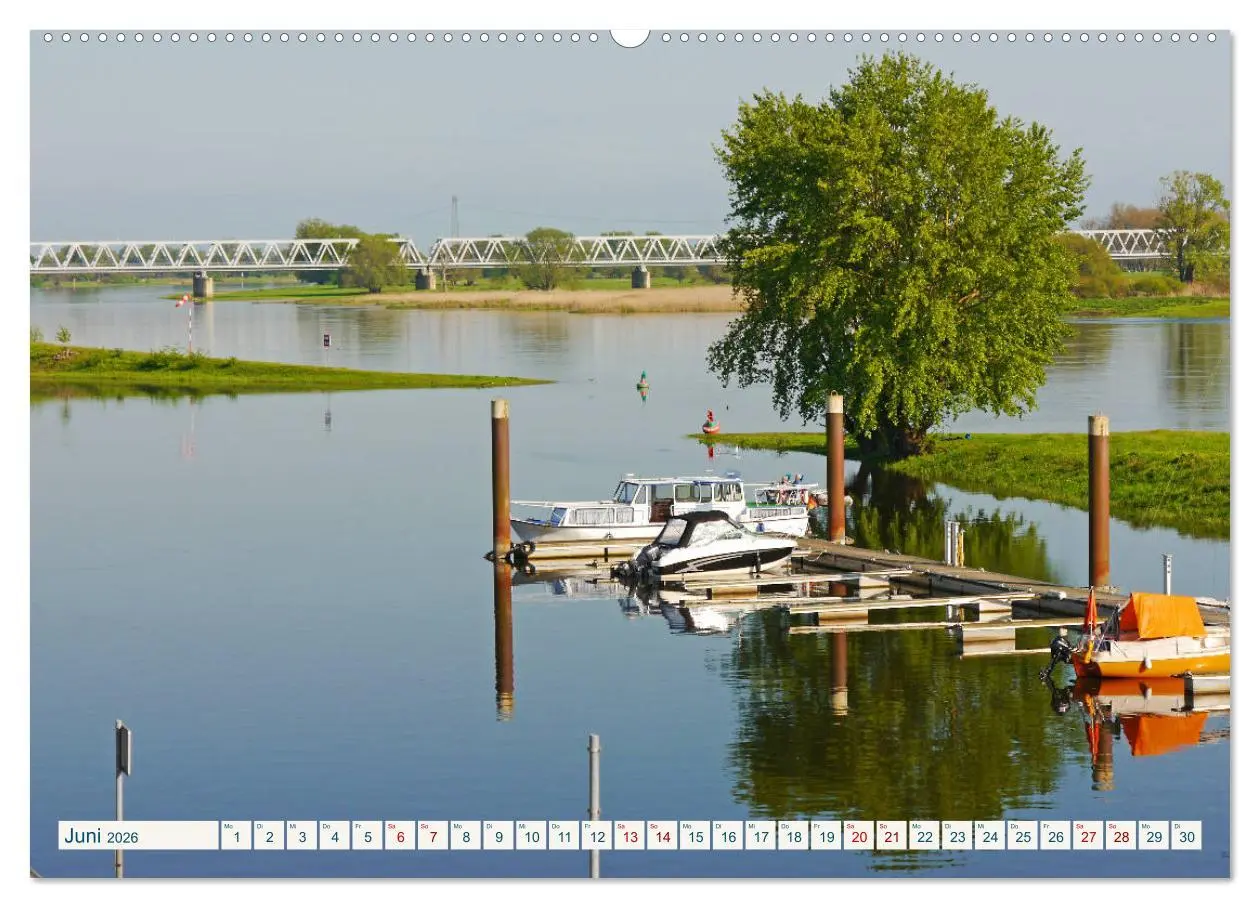 Bild: 9783457858011 | Wittenberge an der Elbe (Wandkalender 2026 DIN A2 quer), CALVENDO...