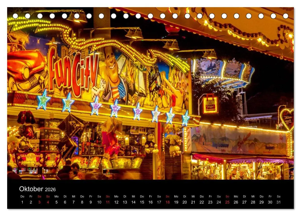 Bild: 9783516018011 | Gesmolder Kirmes (Tischkalender 2026 DIN A5 quer), CALVENDO...
