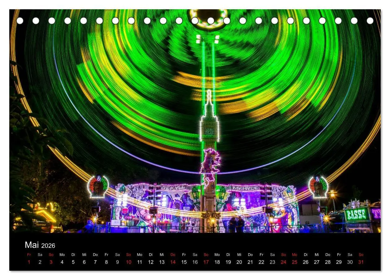 Bild: 9783516018011 | Gesmolder Kirmes (Tischkalender 2026 DIN A5 quer), CALVENDO...