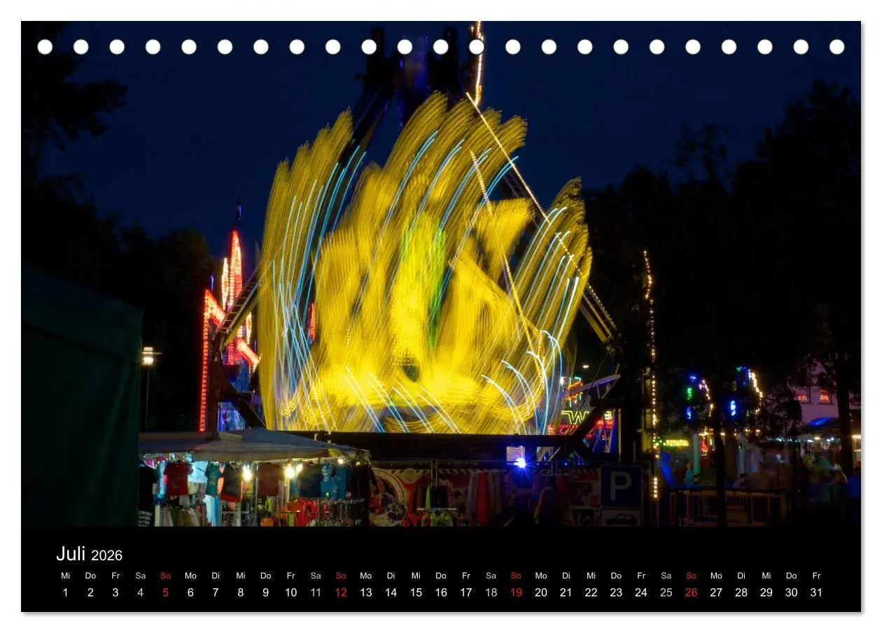 Bild: 9783516018011 | Gesmolder Kirmes (Tischkalender 2026 DIN A5 quer), CALVENDO...