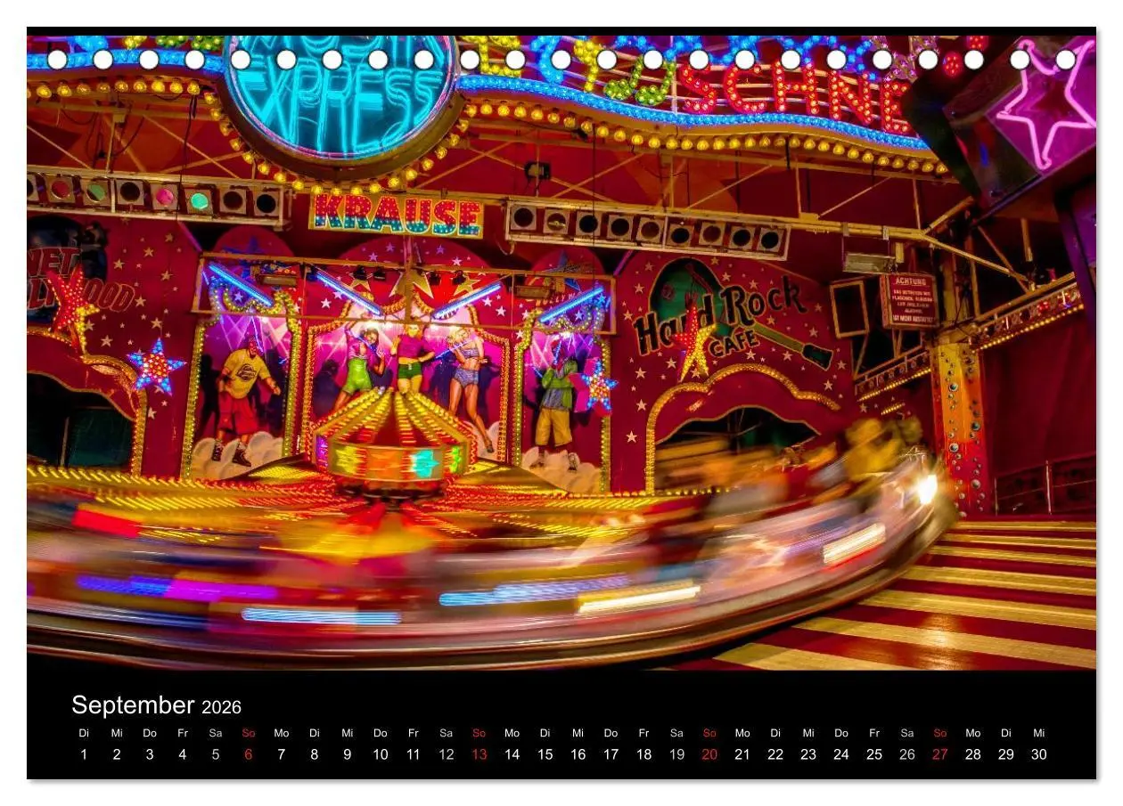 Bild: 9783516018011 | Gesmolder Kirmes (Tischkalender 2026 DIN A5 quer), CALVENDO...