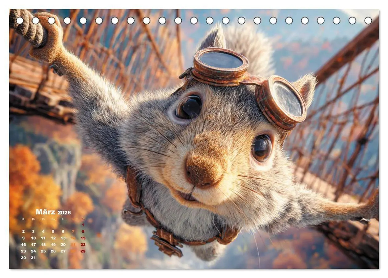 Bild: 9783516708011 | Nüsse waren gestern - jetzt wird's verrückt! (Tischkalender 2026...