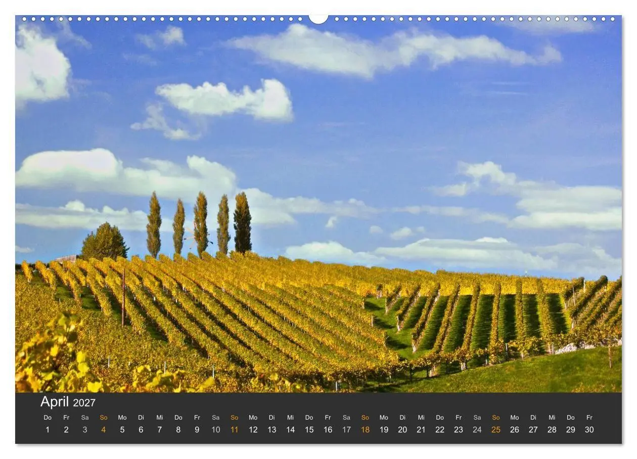 Bild: 9783594168011 | Die Südsteirischen Weinstrasse (hochwertiger Premium Wandkalender...
