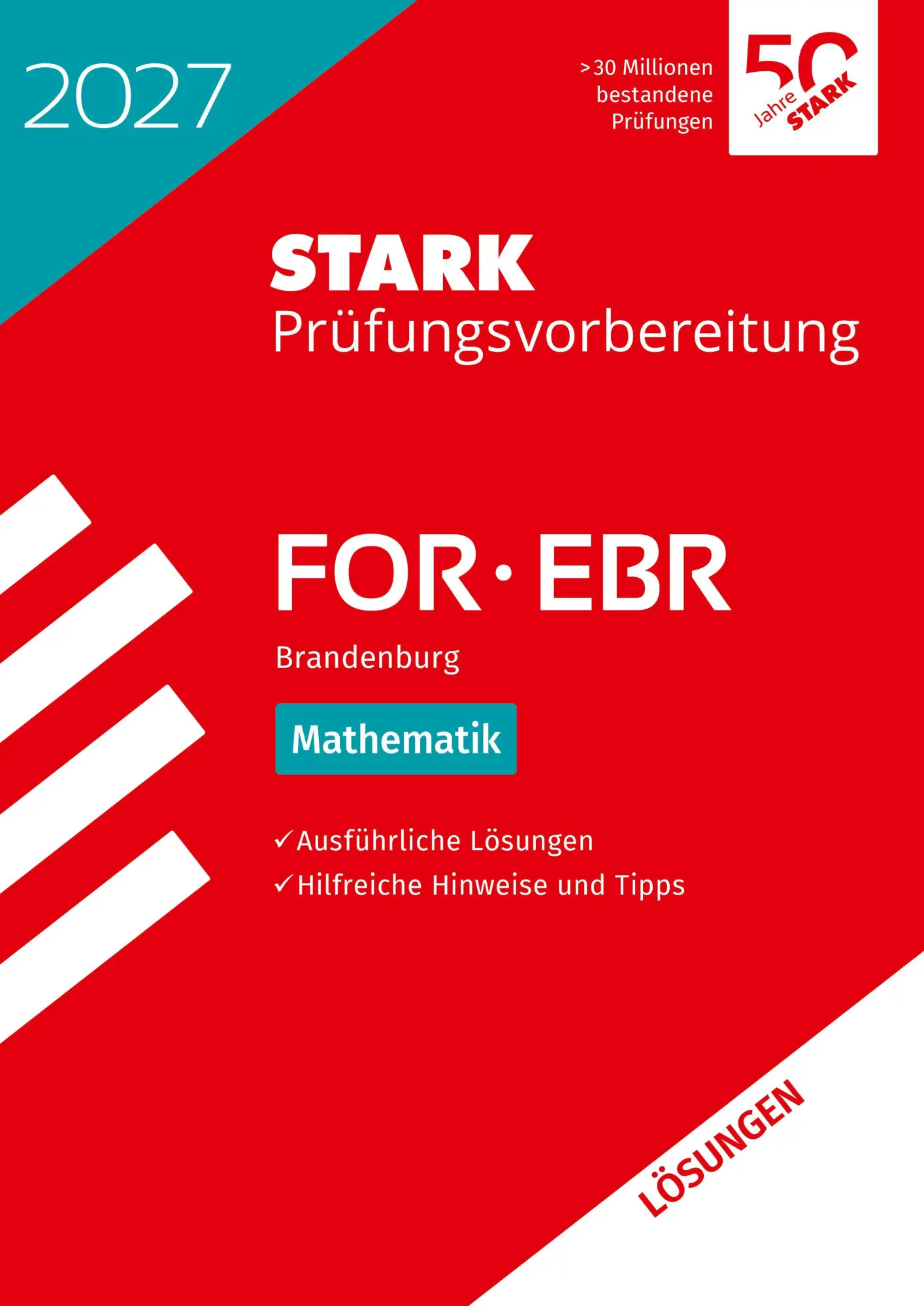 Cover: 9783849068011 | STARK Lösungen zu Mathematik - FOR/EBR 2027 Brandenburg -...