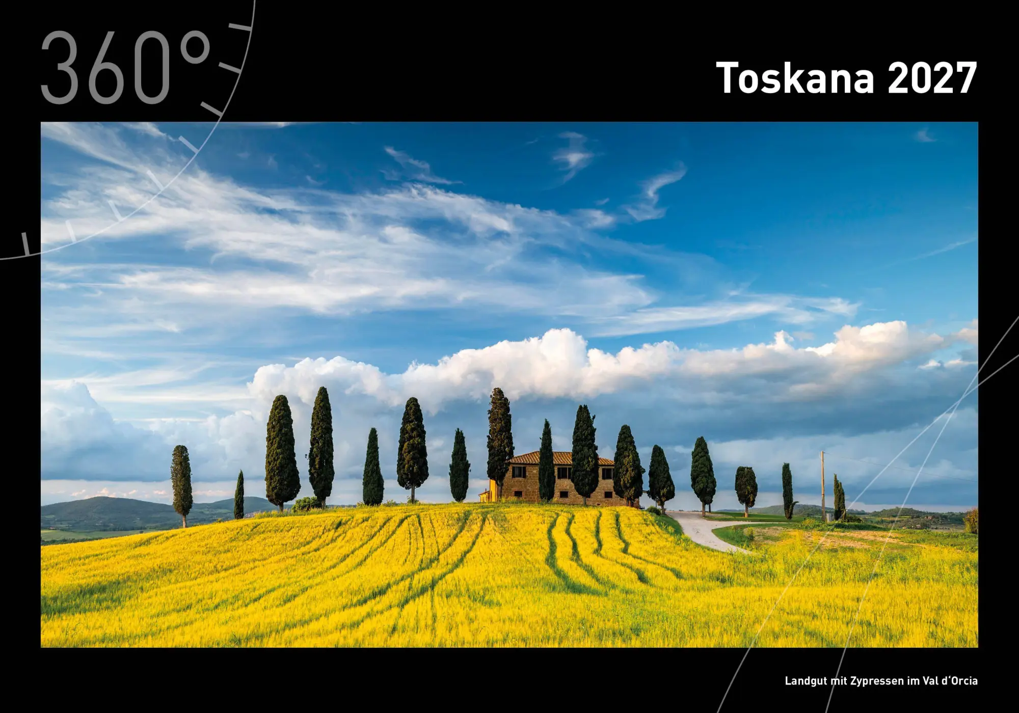 Cover: 9783968558011 | Toskana Premiumkalender 2027 | Robert Haasmann | Kalender | 14 S.
