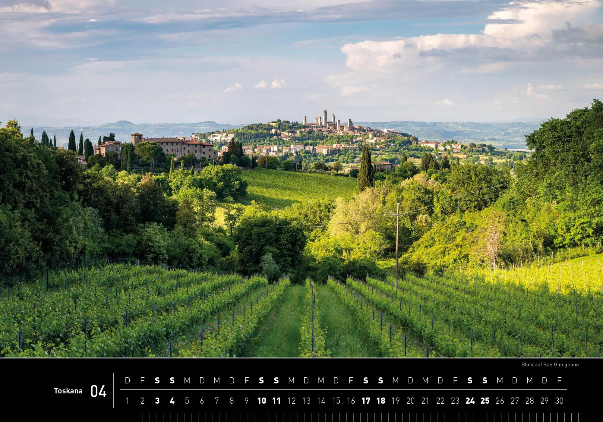 Bild: 9783968558011 | Toskana Premiumkalender 2027 | Robert Haasmann | Kalender | 14 S.