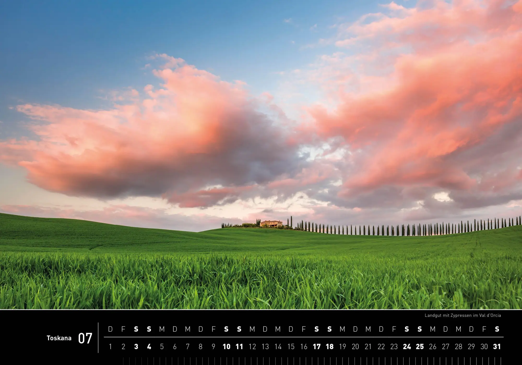 Bild: 9783968558011 | Toskana Premiumkalender 2027 | Robert Haasmann | Kalender | 14 S.