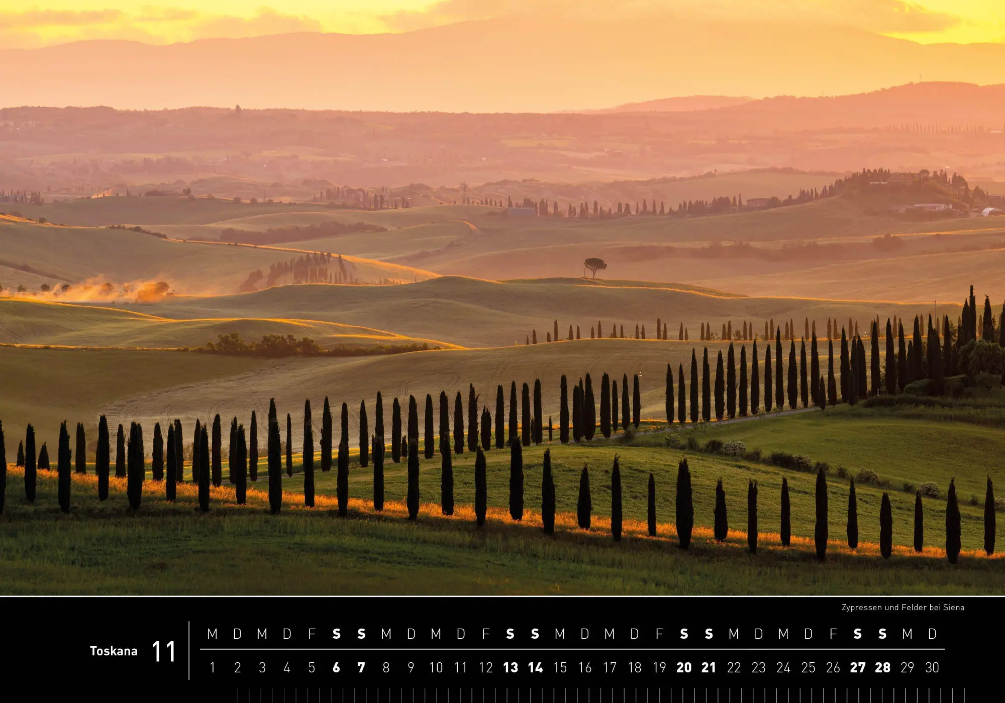 Bild: 9783968558011 | Toskana Premiumkalender 2027 | Robert Haasmann | Kalender | 14 S.