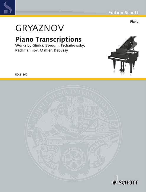 Cover: 9790001198011 | Piano Transcriptions | Notenblätter (ungebunden) | 100 S. | Deutsch