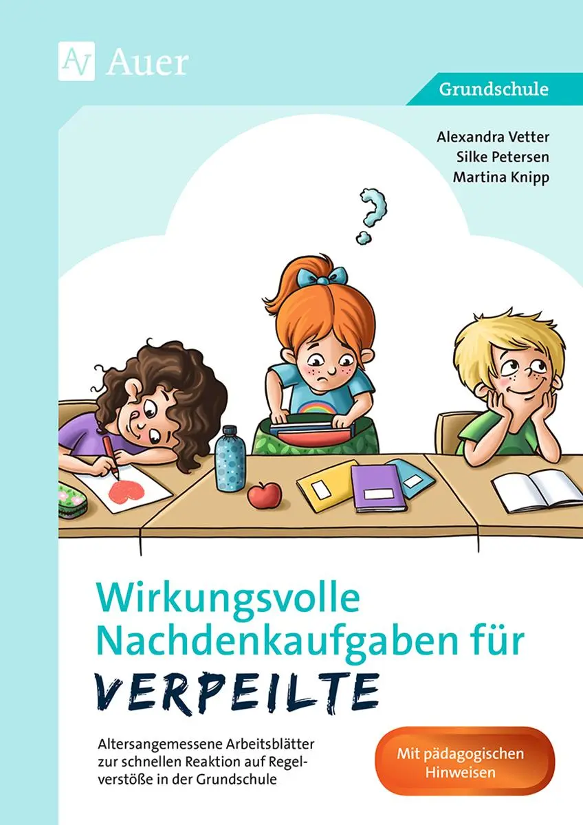 Cover: 9783403078111 | Wirkungsvolle Nachdenkaufgaben für Verpeilte | Vetter (u. a.) | 96 S.