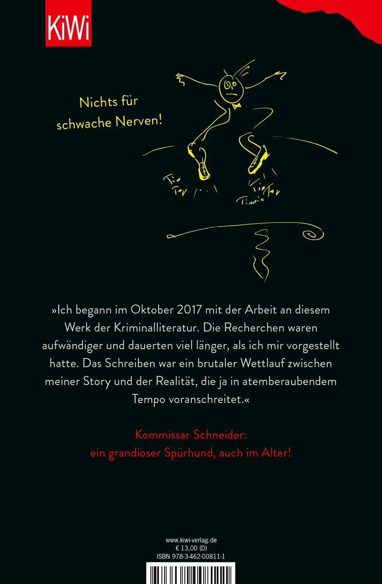 Rückseite: 9783462008111 | Stepptanz | Kommissar Schneider versteht die Welt nicht mehr | Buch
