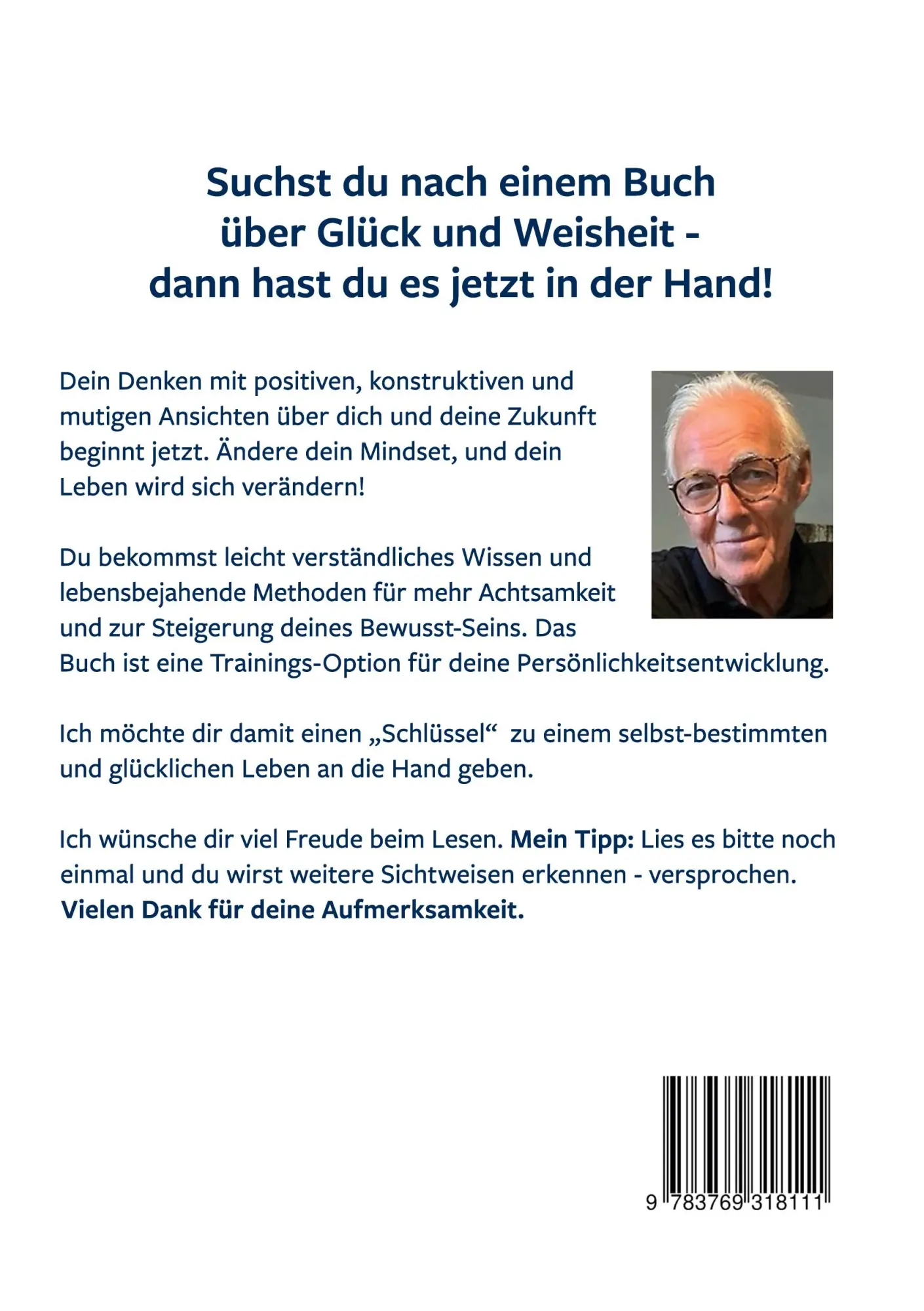 Rückseite: 9783769318111 | Die Kunst, dein Bewusst-sein zu leben | Gunther Schwieger | Buch