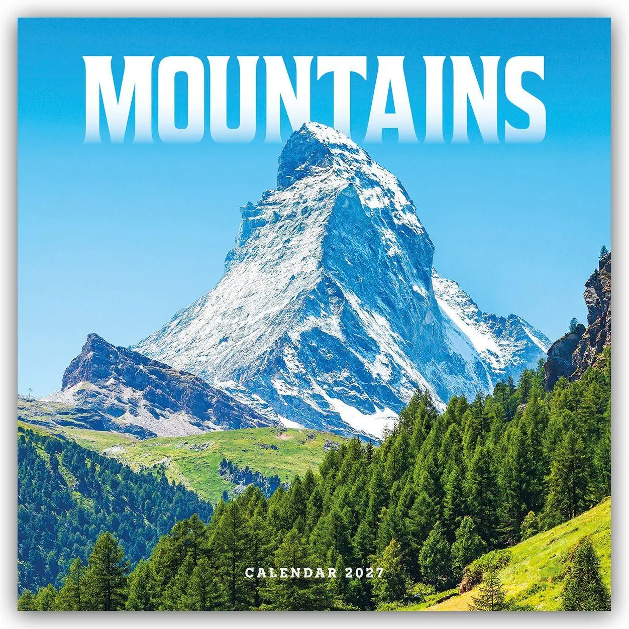 Cover: 9781529858211 | Mountains - Die höchsten Berge 2027 - Wand-Kalender | Calendar | 28 S.