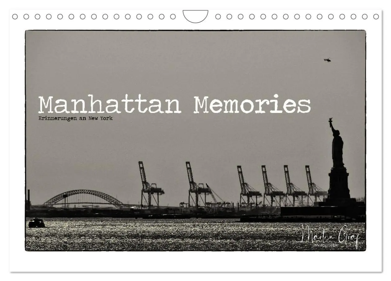 Cover: 9783435508211 | Manhattan Memories - Erinnerungen an New York (Wandkalender 2025...