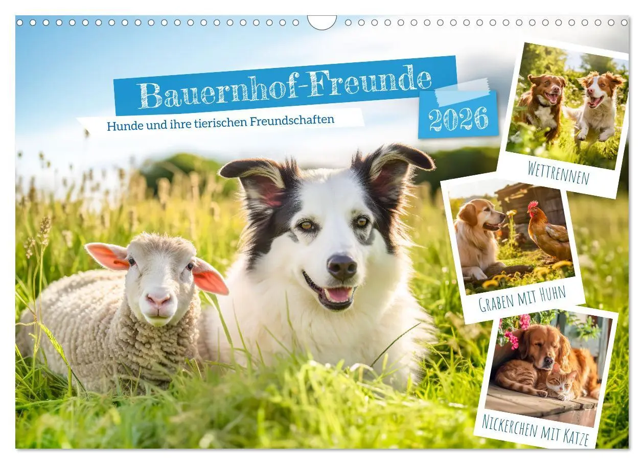 Cover: 9783457458211 | Bauernhof-Freunde - Hunde und ihre tierischen Freundschaften...