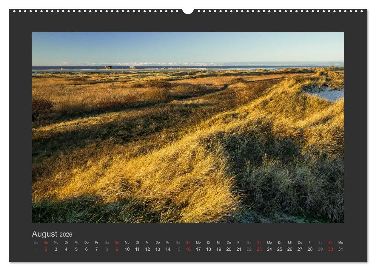 Bild: 9783516098211 | Impressionen aus St. Peter-Ording (Wandkalender 2026 DIN A2 quer),...