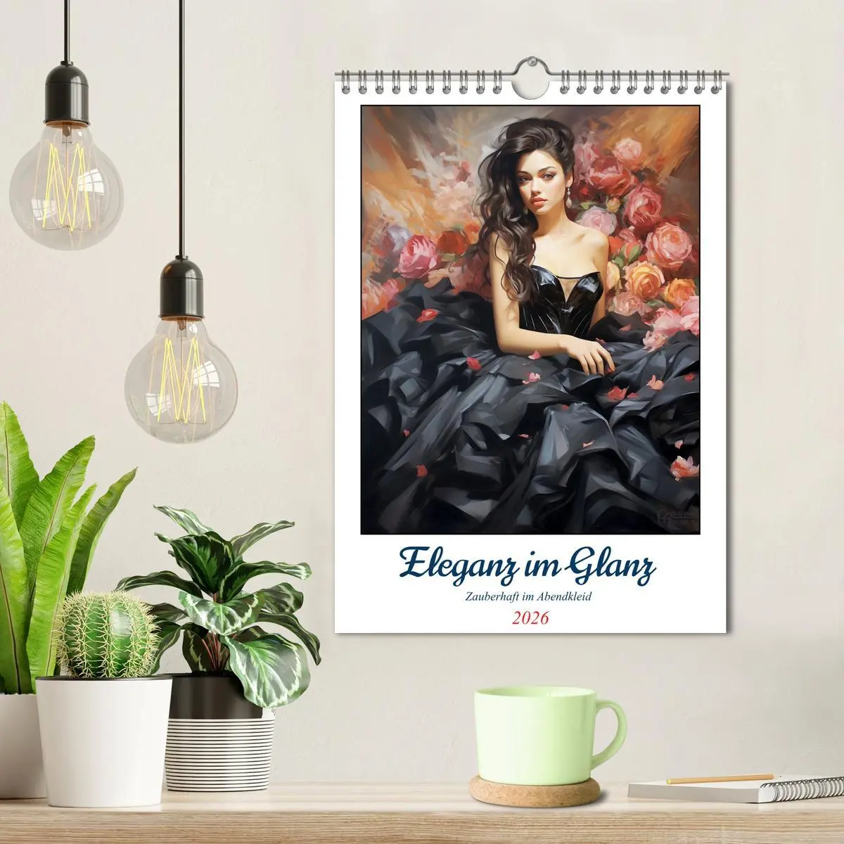 Bild: 9783516308211 | Eleganz im Glanz. Zauberhaft im Abendkleid (Wandkalender 2026 DIN...