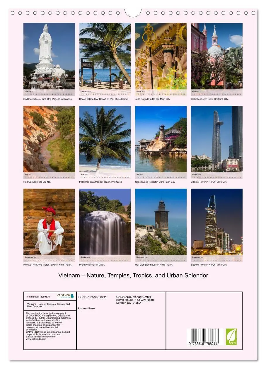 Bild: 9783516788211 | Vietnam - Nature, Temples, Tropics, and Urban Splendor (Wall...